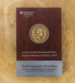 medal nagrodowy Marentibus Mennica Polska
