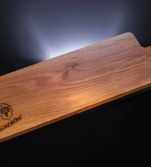 drewniana deska z grawerem